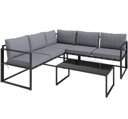 Three piece shaped garden - l,