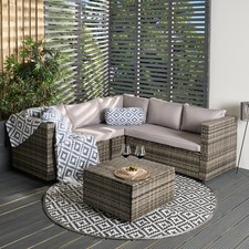 OHS Rattan Sofa Garden