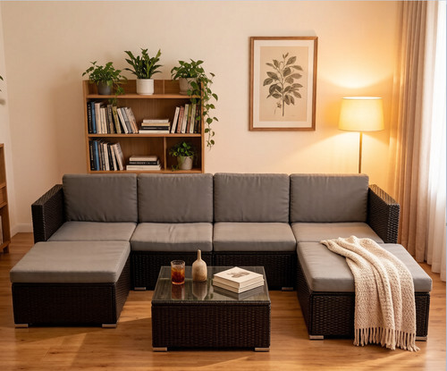 Rattan garden furniture - rattan,