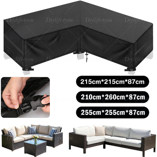 Rattan corner sofa cover - rattan,